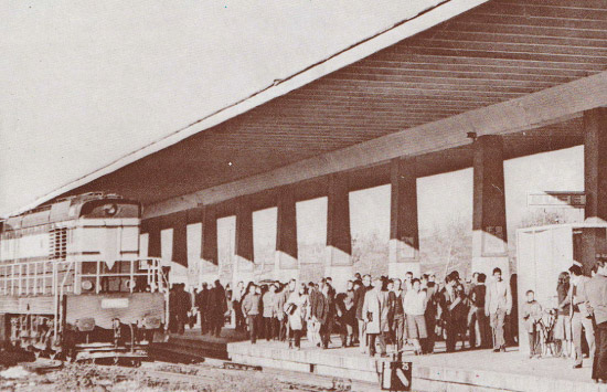 Betonvers concrete sleepers Tirana Albania 1960 1980 railways